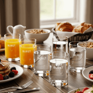 burst™ minimalist matte ceramic dinnerware set – modern plates & bowls for kitchen & dining