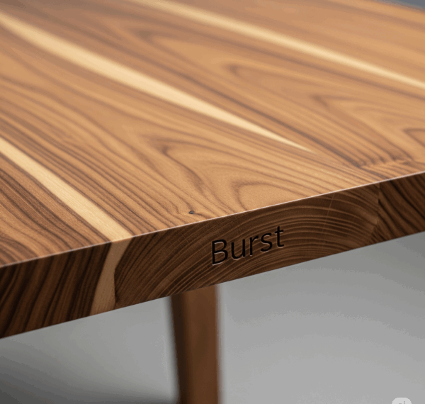 burst™ modern wooden coffee table – minimalist living room furniture with storage